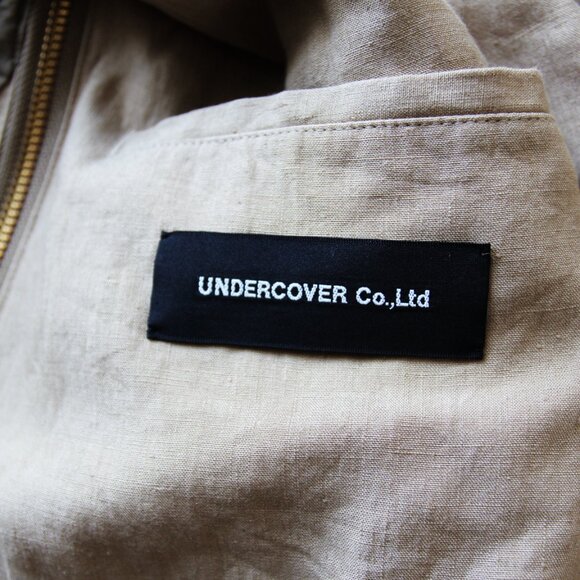 BNWT SS21 UNDERCOVER LINEN WEATHERED BLAZER JACKET 2 - Picture 12 of 14